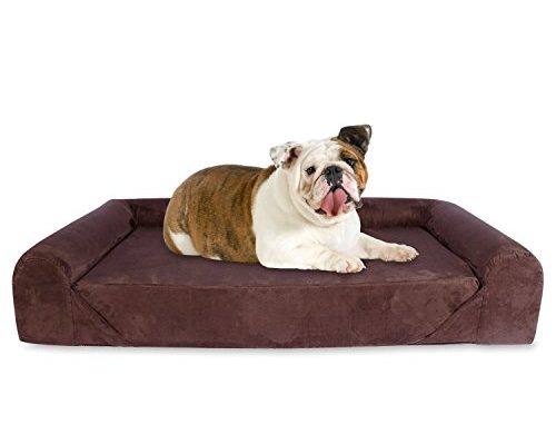 kopeks dog bed with pillow orthopedic memory foam waterproof